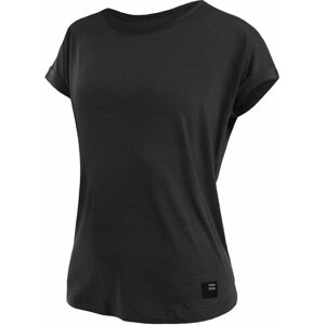 SENSOR MERINO AIR traveller dámské triko kr.rukáv černá Velikost: M dámské tričko s krátkým rukávem
