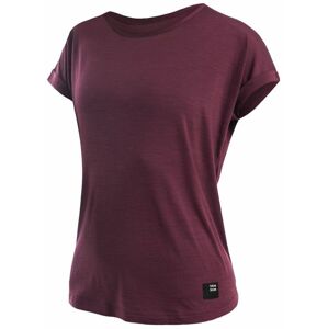 SENSOR MERINO AIR traveller dámské triko kr.rukáv port red Velikost: M dámské tričko s krátkým rukávem