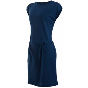 SENSOR MERINO ACTIVE dámské šaty deep blue Velikost: XL dámské šaty