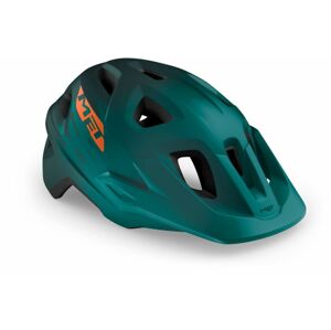 MET přilba ECHO alpine zelená/oranžová 57/60 Velikost helmy: 59 cm a méně