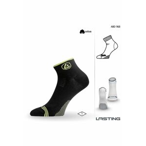 Lasting ABD ponožky pro aktivní sport 968 černá Velikost: (34-37) S ponožky