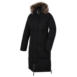 Husky Dámský péřový kabát Downbag L černá Velikost: XL