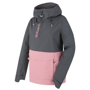 Husky Dámská outdoor bunda Nabbi L dk. grey/pink Velikost: M dámská bunda