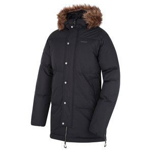 Husky Pánský péřový kabát Downbag M black Velikost: XXL pánský kabát