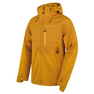 Husky Pánská softshell bunda Sauri M mustard Velikost: XL pánská bunda