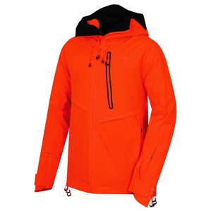 Husky Pánská lyžařská bunda   Mistral M neonově oranžová Velikost: XXL