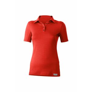 Lasting dámská merino polo košile ALISA červená Velikost: XL