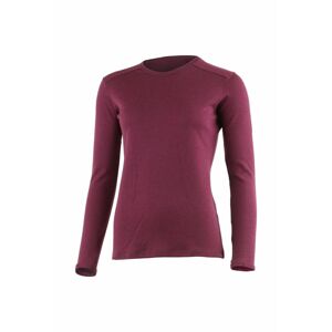 Lasting BELA 3838 dámská merino mikina vínová Velikost: XL