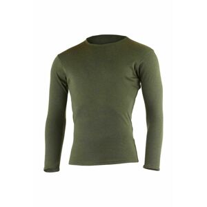 Lasting pánská merino mikina BELO zelená Velikost: XL pánské vlněné triko