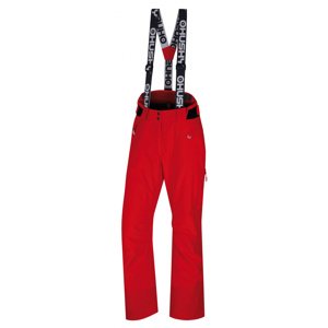 Husky Dámské lyžařské kalhoty  Mitaly L červená Velikost: L
