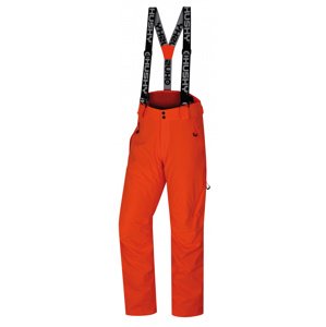 Husky Pánské lyžařské kalhoty  Mitaly M neonově oranžová Velikost: L