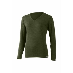 Lasting dámské merino triko EVA zelené Velikost: XL dámské triko