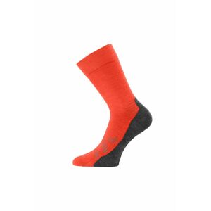 Lasting merino ponožky FWJ oranžové Velikost: (46-49) XL