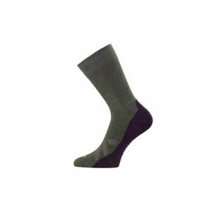 Lasting merino ponožky FWJ zelené Velikost: (46-49) XL