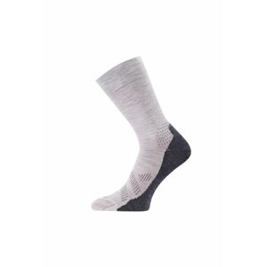 Lasting merino ponožky FWJ béžové Velikost: (42-45) L