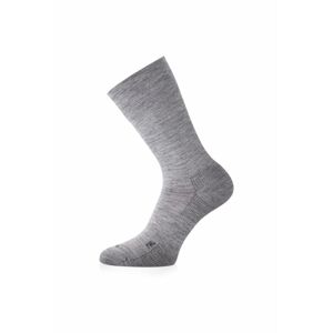 Lasting merino ponožky FWL 800 šedé Velikost: (42-45) L