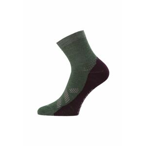 Lasting merino ponožky FWT 669 zelené Velikost: (46-49) XL ponožky