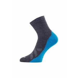 Lasting merino ponožky FWT šedé Velikost: (42-45) L