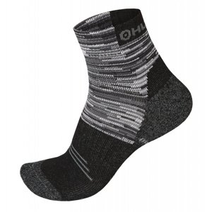 Husky Ponožky Hiking černá/šedá Velikost: L (41-44)