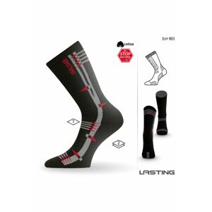 Lasting ILH 903 černá Inline ponožky Velikost: (42-45) L ponožky