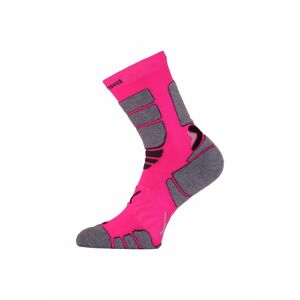 Lasting ILR 408 růžová Středně dlouhá inlinová ponožka Velikost: (42-45) L ponožky
