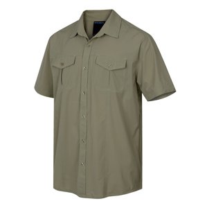 Husky Pánská košile   Gomy M sv. olivová Velikost: L
