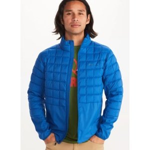 Marmot Men's Echo Featherless Hybrid Jacket - dark azure Velikost: XL pánská bunda