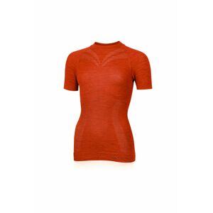 Lasting dámské merino triko MALBA oranžové Velikost: L/XL