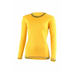 Lasting dámské merino triko MATA žluté Velikost: L