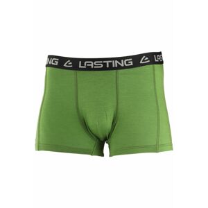 Lasting NORO 6060 zelené vlněné merino boxerky Velikost: L
