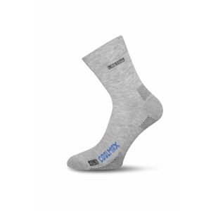 Lasting OLI 800 šedá Coolmax ponožky Velikost: (42-45) L ponožky