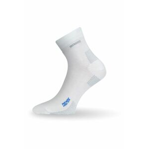 Lasting OLS 001 bílé coolmaxové ponožky Velikost: (46-49) XL ponožky