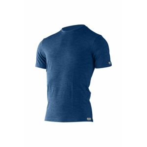 Lasting pánské merino triko QUIDO modré Velikost: L pánské triko