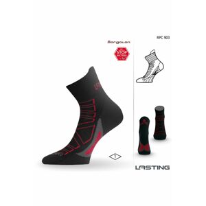 Lasting RPC 903 černá běžecké ponožky Velikost: (38-41) M ponožky