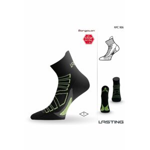 Lasting RPC 906 černá běžecké ponožky Velikost: (34-37) S ponožky