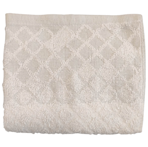 Dětský ručník Káro 40x60 cm dvoubarevný Barva: bílá-světle šedá (33)
