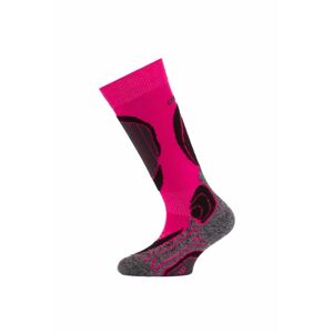 Lasting SJB 409 růžová dětské ponožky Velikost: (29-33) XS ponožky