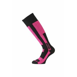 Lasting SKG 904 černá Lyžařská ponožka Velikost: (46-49) XL ponožky