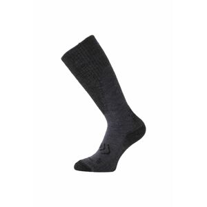 Lasting merino lyžařské podkolenky SKM modré Velikost: (46-49) XL ponožky