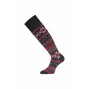 Lasting SKW 903 černá merino ponožky lyžařské Velikost: (42-45) L ponožky