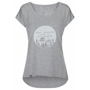 Kilpi ROISIN-W Světle šedá Velikost: 36 dámské tričko