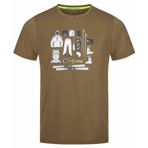 Kilpi TORNES-M Tmavě zelená Velikost: XL pánské tričko