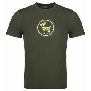 Kilpi BRANDYS-M Tmavě zelená Velikost: L pánské tričko