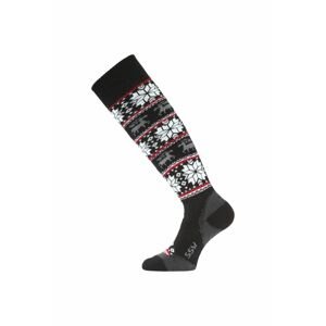 Lasting SSW 900 černá merino ponožky lyžařské Velikost: (34-37) S ponožky