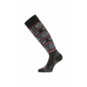 Lasting SSW 903 černá merino ponožky lyžařské Velikost: (38-41) M ponožky