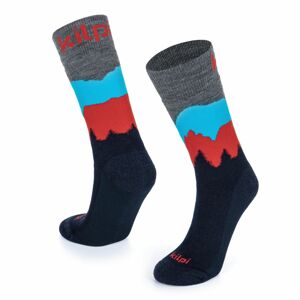 Kilpi NORS-U Tmavě modrá Velikost: 43 ponožky
