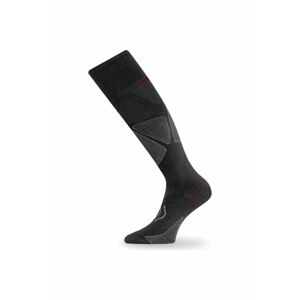 Lasting SWL 903 černá merino podkolenka Velikost: (46-49) XL ponožky