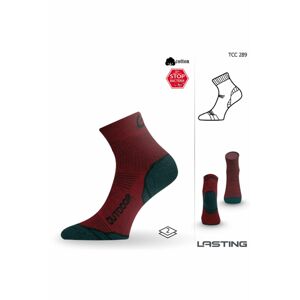Lasting TCC 289 červená funkční ponožky Velikost: (34-37) S ponožky