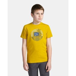 Kilpi SALO-JB Zlatá Velikost: 122 dětské chlapecké triko