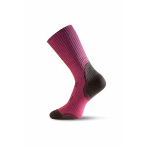 Lasting TKA 306 růžová vlněné zimní ponožky Velikost: (42-45) L ponožky